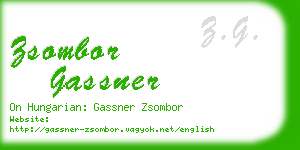 zsombor gassner business card